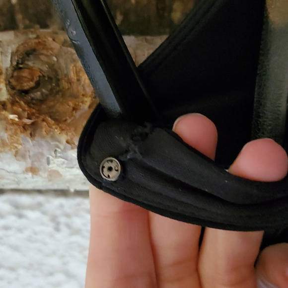 Nine West Sleeveless LBD Detail in Poly/Spandex Black Sz 6 - Picture 6 of 6